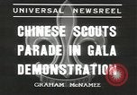 Image Chinese scouts Shanghai la Chine, 1936, de la seconde 4 séquences d'archives historiques vidéo 65675058816