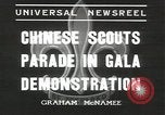 Image Chinese scouts Shanghai la Chine, 1936, de la seconde 6 séquences d'archives historiques vidéo 65675058816