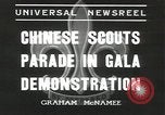 Image Chinese scouts Shanghai la Chine, 1936, de la seconde 7 séquences d'archives historiques vidéo 65675058816