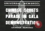 Image Chinese scouts Shanghai la Chine, 1936, de la seconde 11 séquences d'archives historiques vidéo 65675058816