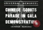 Image Chinese scouts Shanghai la Chine, 1936, de la seconde 12 séquences d'archives historiques vidéo 65675058816