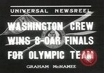 Image Équipe de Washington United States USA, 1936, de la seconde 3 séquences d'archives historiques vidéo 65675058817