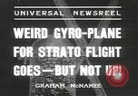 Image of stratogyro helicopter Hollywood Los Angeles California USA, 1936, second 4 stock footage video 65675058819