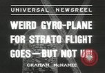 Image of stratogyro helicopter Hollywood Los Angeles California USA, 1936, second 5 stock footage video 65675058819