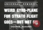 Image of stratogyro helicopter Hollywood Los Angeles California USA, 1936, second 7 stock footage video 65675058819