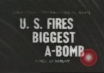 Standbild Atom Bomb Explosion Nevada United States USA, 1957, aus Sekunde 1 historischem Filmmaterial Videoclip 65675058822