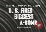 Standbild Atom Bomb Explosion Nevada United States USA, 1957, aus Sekunde 3 historischem Filmmaterial Videoclip 65675058822