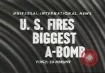 Standbild Atom Bomb Explosion Nevada United States USA, 1957, aus Sekunde 4 historischem Filmmaterial Videoclip 65675058822