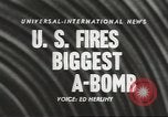 Standbild Atom Bomb Explosion Nevada United States USA, 1957, aus Sekunde 5 historischem Filmmaterial Videoclip 65675058822
