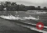 Image of water skiing Ottawa Ontario Canada, 1957, second 4 stock footage video 65675058826