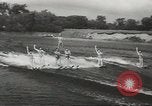 Image of water skiing Ottawa Ontario Canada, 1957, second 5 stock footage video 65675058826