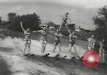 Image of water skiing Ottawa Ontario Canada, 1957, second 9 stock footage video 65675058826