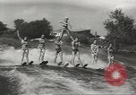 Image of water skiing Ottawa Ontario Canada, 1957, second 10 stock footage video 65675058826