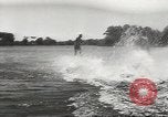Image of water skiing Ottawa Ontario Canada, 1957, second 16 stock footage video 65675058826