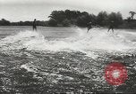 Image of water skiing Ottawa Ontario Canada, 1957, second 17 stock footage video 65675058826
