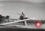 Image of water skiing Ottawa Ontario Canada, 1957, second 22 stock footage video 65675058826