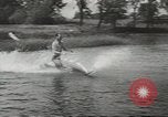 Image of water skiing Ottawa Ontario Canada, 1957, second 30 stock footage video 65675058826