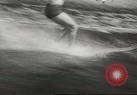 Image of water skiing Ottawa Ontario Canada, 1957, second 33 stock footage video 65675058826