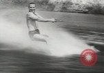 Image of water skiing Ottawa Ontario Canada, 1957, second 40 stock footage video 65675058826