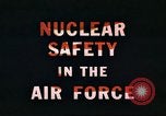 Image of Nuclear Safety in the US Air United States USA, 1975, second 57 stock footage video 65675058828