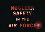 Image of Nuclear Safety in the US Air United States USA, 1975, second 58 stock footage video 65675058828