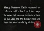 Image of heavy hammer drill New York United States USA, 1921, second 34 stock footage video 65675058837