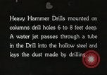 Image of heavy hammer drill New York United States USA, 1921, second 35 stock footage video 65675058837
