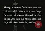 Image of heavy hammer drill New York United States USA, 1921, second 41 stock footage video 65675058837