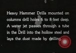 Image of heavy hammer drill New York United States USA, 1921, second 53 stock footage video 65675058837