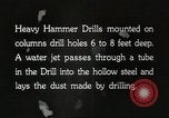 Image of heavy hammer drill New York United States USA, 1921, second 54 stock footage video 65675058837