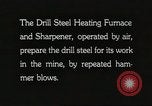 Image of drill steel heating furnace United States USA, 1921, second 7 stock footage video 65675058839