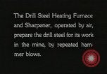 Image of drill steel heating furnace United States USA, 1921, second 12 stock footage video 65675058839