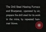 Image of drill steel heating furnace United States USA, 1921, second 13 stock footage video 65675058839