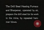 Image of drill steel heating furnace United States USA, 1921, second 14 stock footage video 65675058839