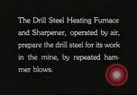 Image of drill steel heating furnace United States USA, 1921, second 18 stock footage video 65675058839