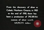 Image of silver mining Ontario Canada, 1920, second 10 stock footage video 65675058840