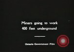 Image of silver mining Ontario Canada, 1920, second 46 stock footage video 65675058840