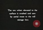 Image of processing of ore Ontario Canada, 1920, second 3 stock footage video 65675058841
