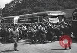 Image of US 82nd Airborne Division paratroopers board buses in England European Theater, 1944, second 3 stock footage video 65675058843