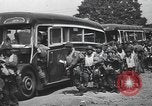 Image of US 82nd Airborne Division paratroopers board buses in England European Theater, 1944, second 8 stock footage video 65675058843