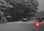 Image of US 82nd Airborne Division paratroopers board buses in England European Theater, 1944, second 14 stock footage video 65675058843