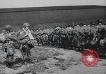 Image of US 82nd Airborne Division paratroopers board buses in England European Theater, 1944, second 30 stock footage video 65675058843