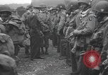 Image of U.S. Paratroopers preparing and departing for airdrop over Normandy England United Kingdom, 1944, second 45 stock footage video 65675058844