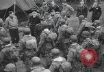 Image of U.S. Paratroopers preparing and departing for airdrop over Normandy England United Kingdom, 1944, second 49 stock footage video 65675058844