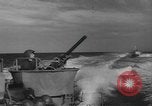 Standbild alliierte Invasion Konvoi unterwegs auf D-Day Normandie Frankreich, 1944, aus Sekunde 11 historischem Filmmaterial Videoclip 65675058845