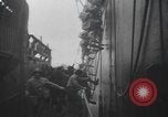Standbild alliierte Invasion Konvoi unterwegs auf D-Day Normandie Frankreich, 1944, aus Sekunde 52 historischem Filmmaterial Videoclip 65675058845