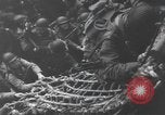 Standbild alliierte Invasion Konvoi unterwegs auf D-Day Normandie Frankreich, 1944, aus Sekunde 58 historischem Filmmaterial Videoclip 65675058845