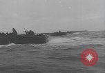 Standbild D-Day Invasion der Normandie in Zweiten Weltkrieg Normandie Frankreich, 1944, aus Sekunde 32 historischem Filmmaterial Videoclip 65675058846