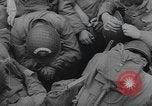 Standbild Allied Forces in amphibischen Landungen auf D-Day in Zweiten Weltkrieg Normandie Frankreich, 1944, aus Sekunde 20 historischem Filmmaterial Videoclip 65675058847