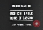 Standbild Re-enactment von Infanteristen des 24 Neuseeland Bataillon Italien, 1944, aus Sekunde 4 historischem Filmmaterial Videoclip 65675058848